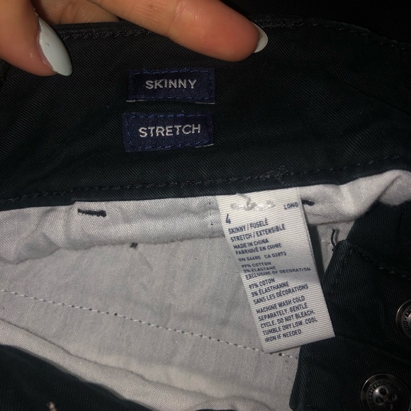 American Eagle black khaki pants - Picture 3 of 3